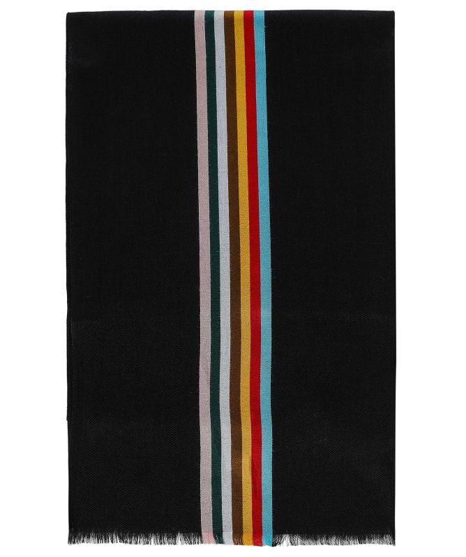 Paul Smith Wool Central Stripe Scarf
