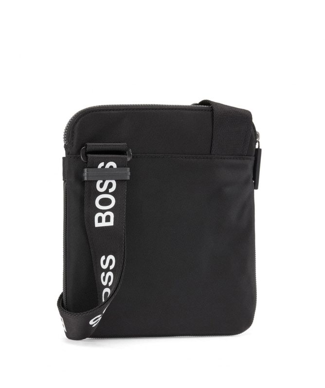 BOSS Pixel BW_NS zip Side Bag