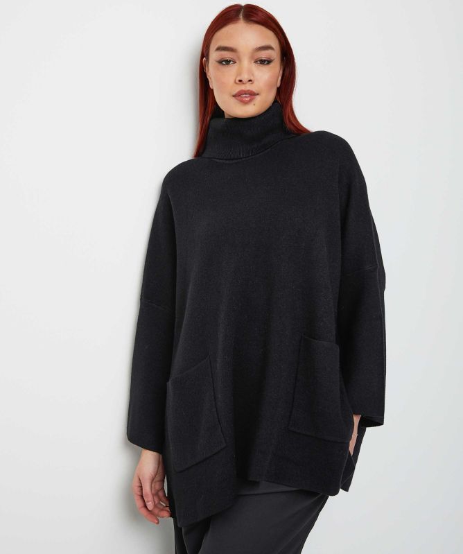 Thanny Cowl Neck Knit Jumper