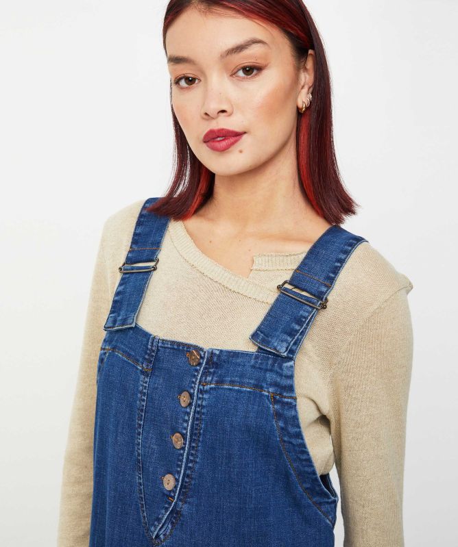 Lurdes Bergada Denim Dungarees