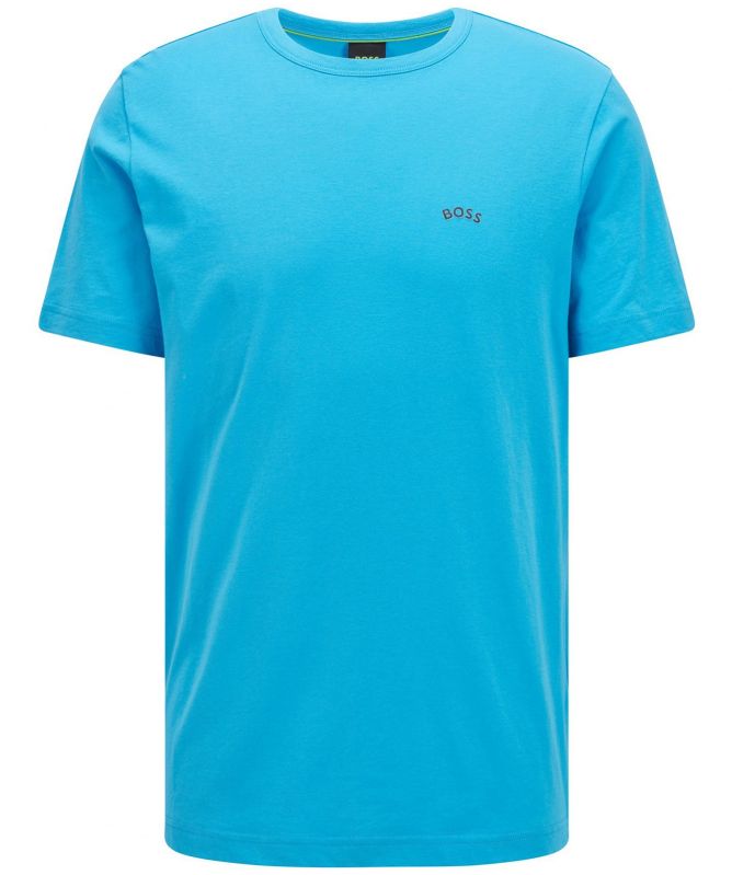 BOSS Crew Neck Tee Curved T Shirt