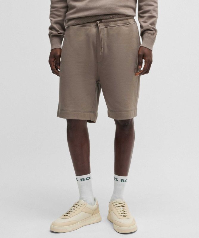 BOSS Cotton Terry Sewalk Shorts