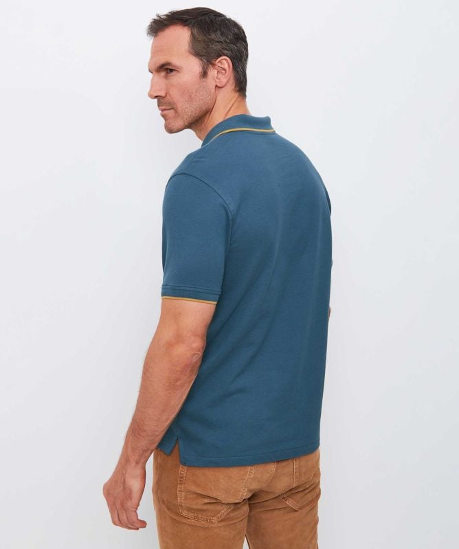 Paul Smith Slim Fit Tipped Zebra Polo