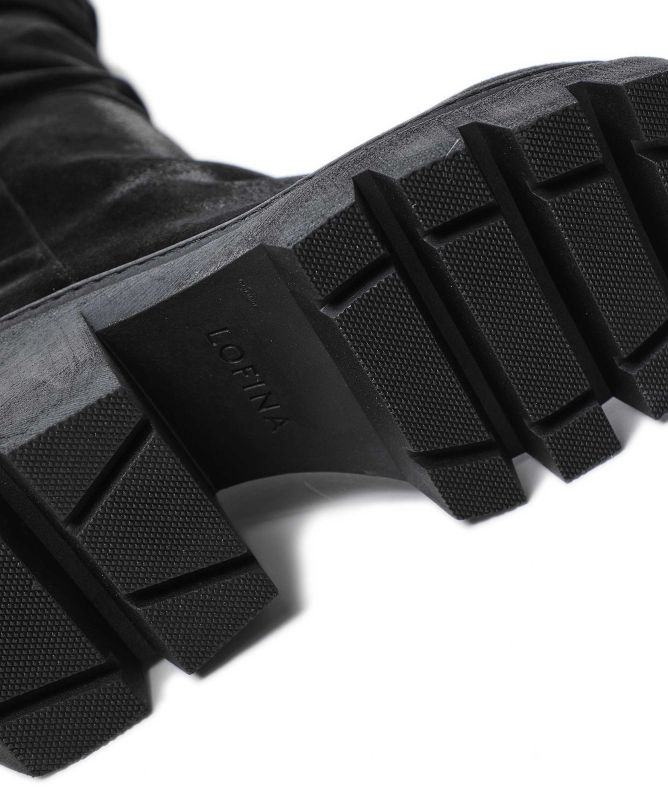 Lofina Crinkle Long Boots