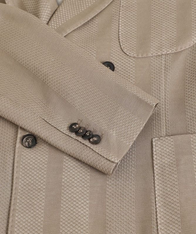 HandPicked Maruggio Striped Cotton Blazer