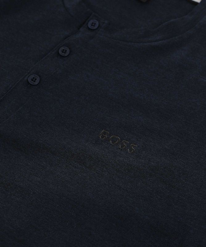 BOSS Merino Henley T-Shirt