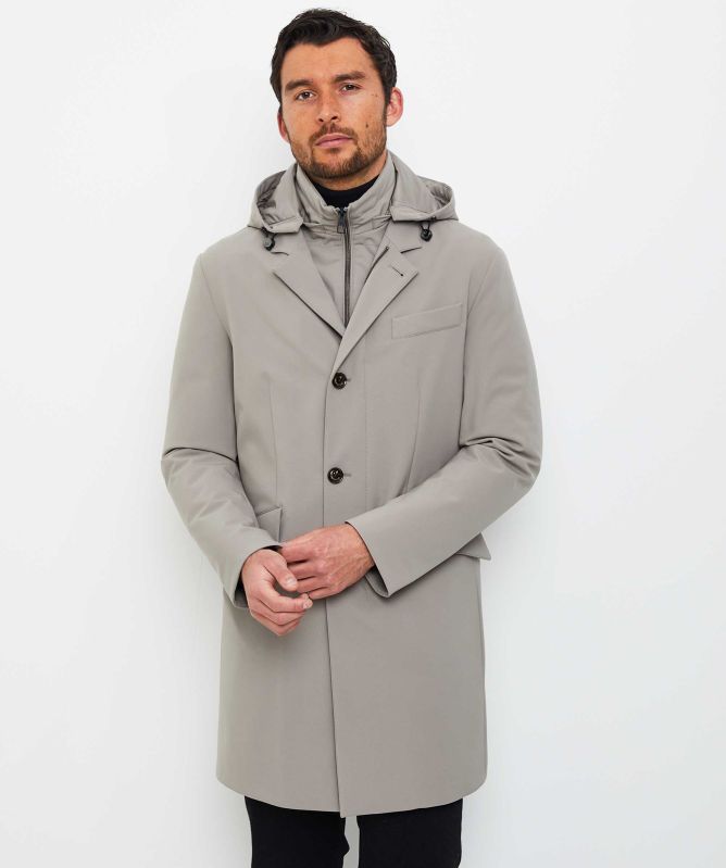 Montecore Water-Resistant Longline Down Coat