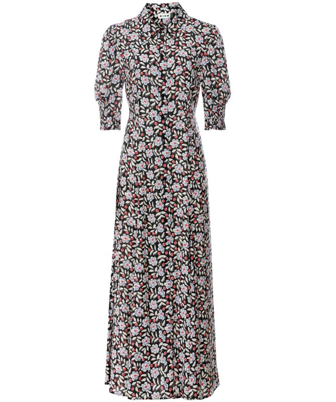 RIXO Bloom Shirt Dress