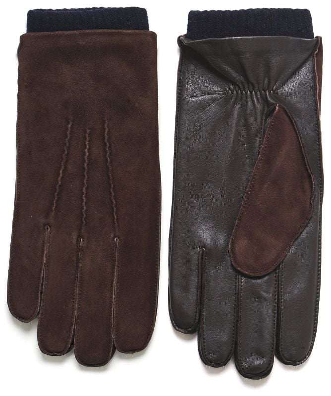 Hackett Suede Leather Gloves