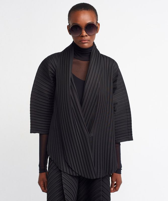NU London Oversized Pleated Jacket
