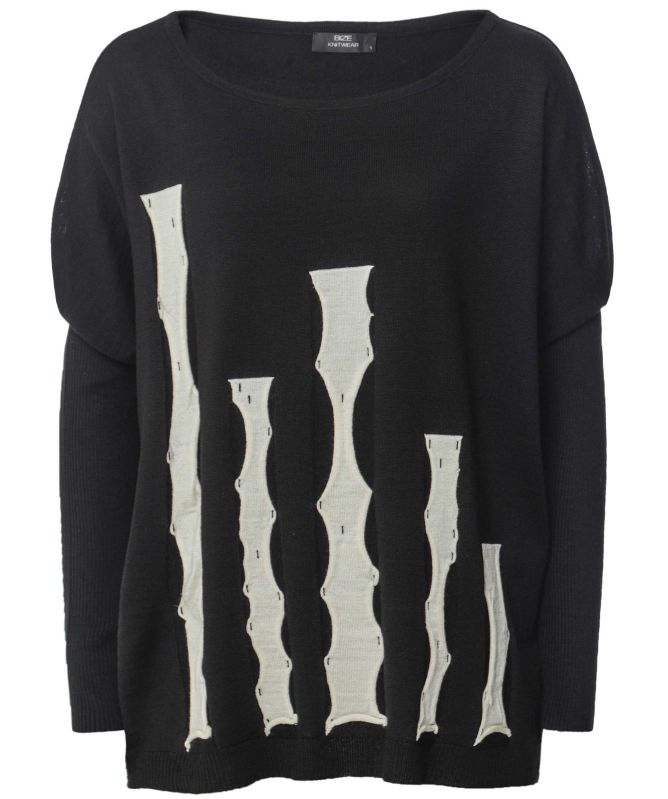 Bize Intarsia Wool Jumper