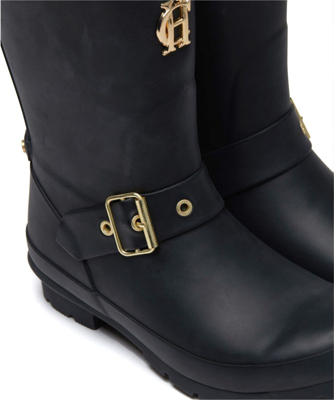 Holland Cooper Sherpa Chelsea Wellington Boots