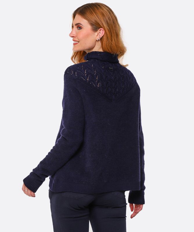 High Arrogance Alpaca and Virgin Wool Roll Neck Sweater