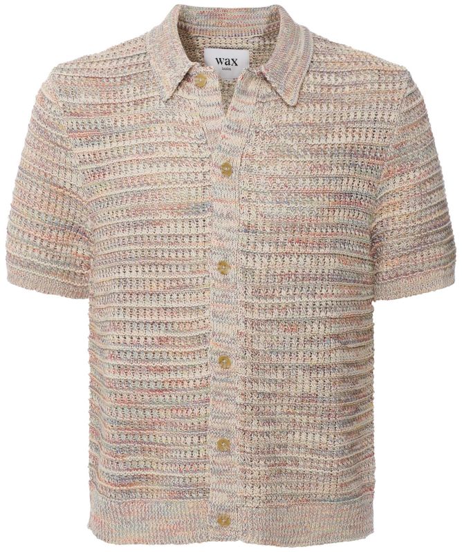 Wax London Twist Knit Tellaro Shirt