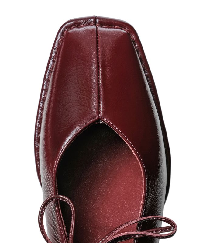 ALOHAS Sway Leather Ballet Flats