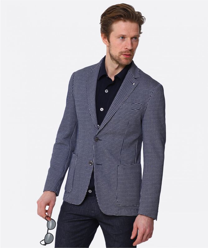 BOSS Houndstooth C-Hanry-J-222 Jacket
