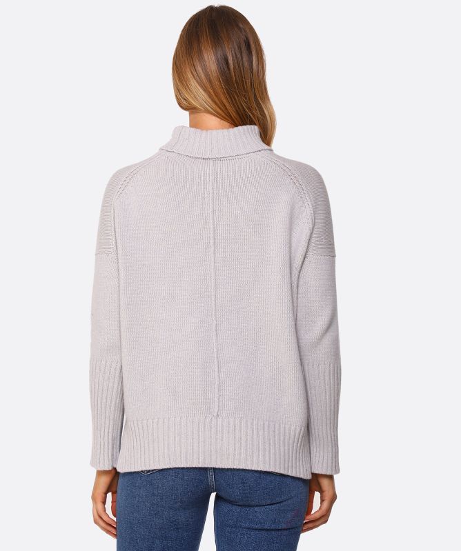 Eddy and Ivy Merino Cashmere Wild Roll Neck Sweater