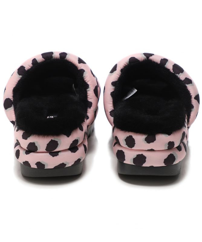 UGG Maxi Cheetah Print Slides