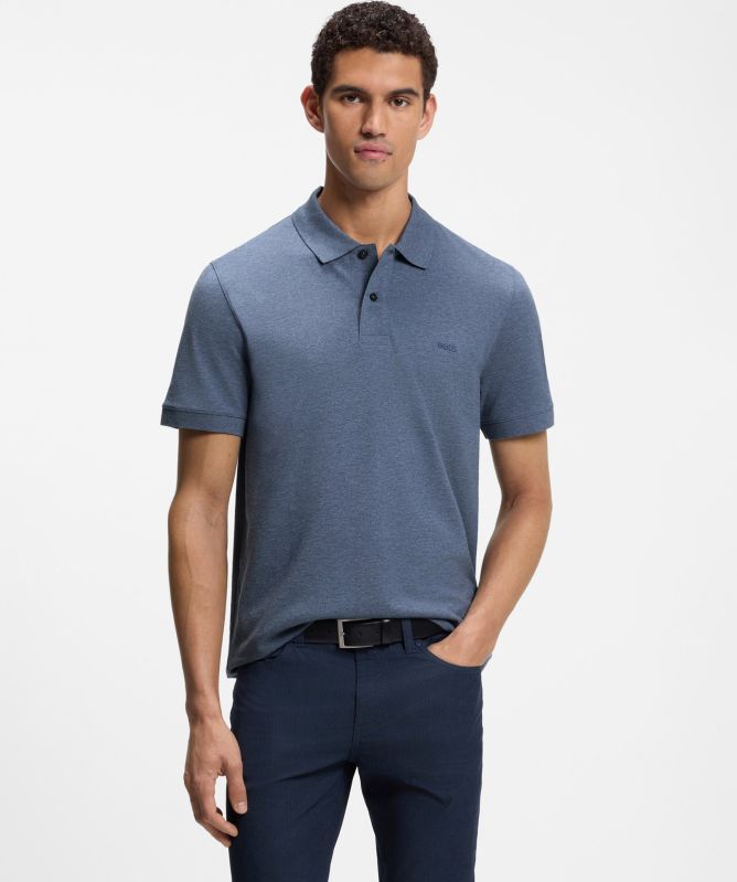 BOSS Pallas Cotton Piqué Polo Shirt