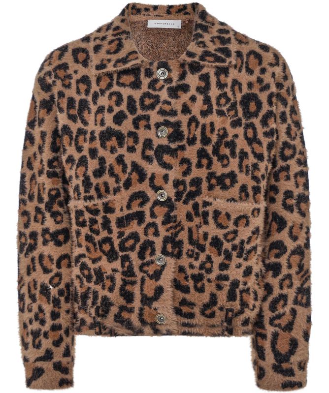 Rino and Pelle Bubbly Leopard Jacket
