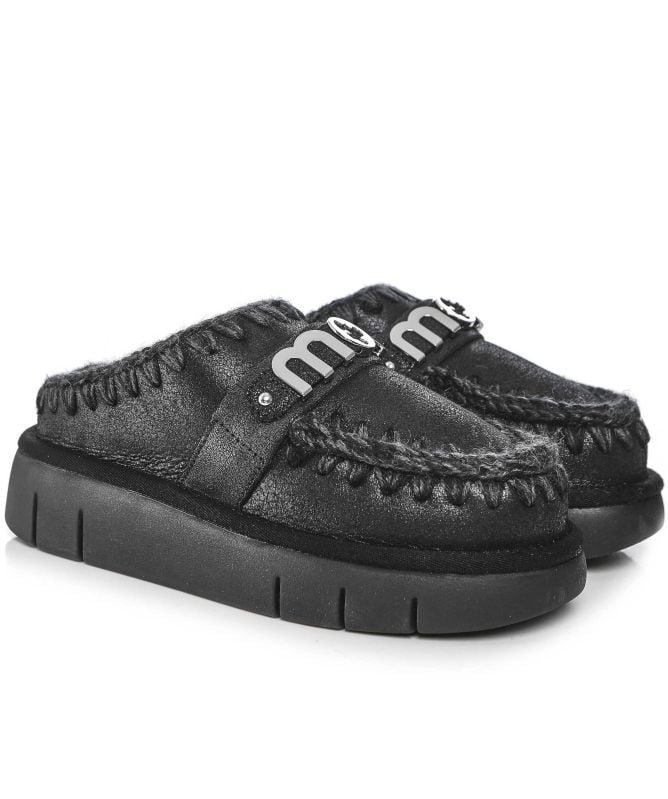 Mou Bounce Special Leather Clogs