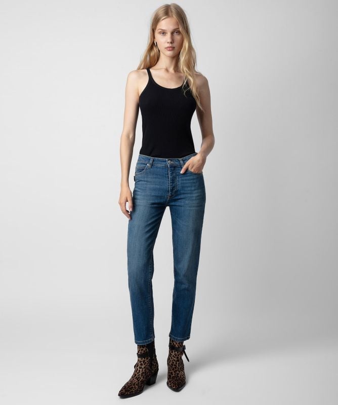 Zadig and Voltaire Mamma Straight-Cut Jeans