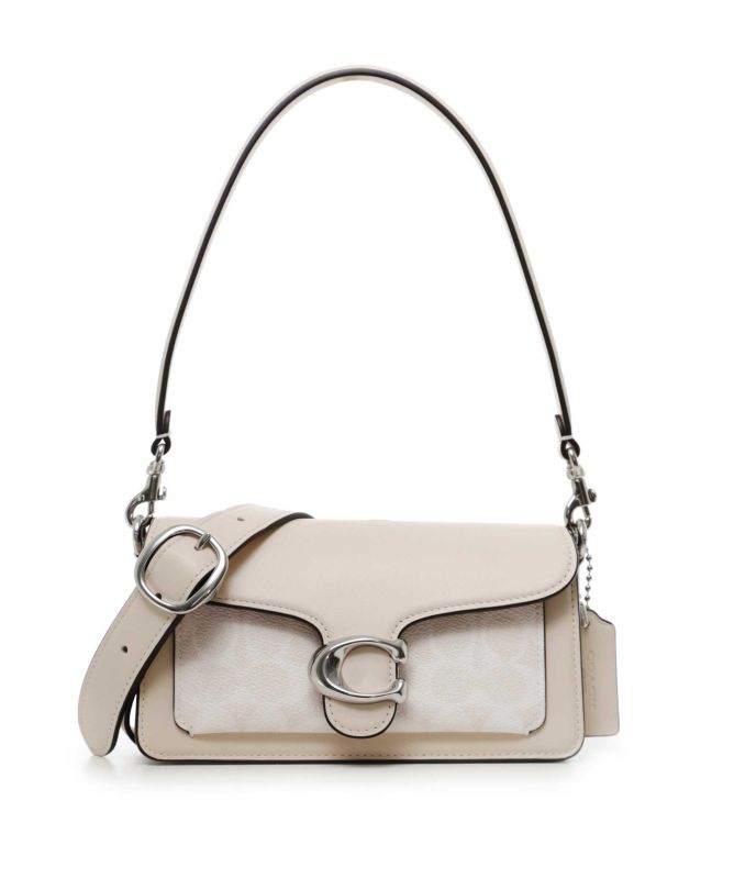 Coach Signature Canvas Tabby 20 Shoulder Bag