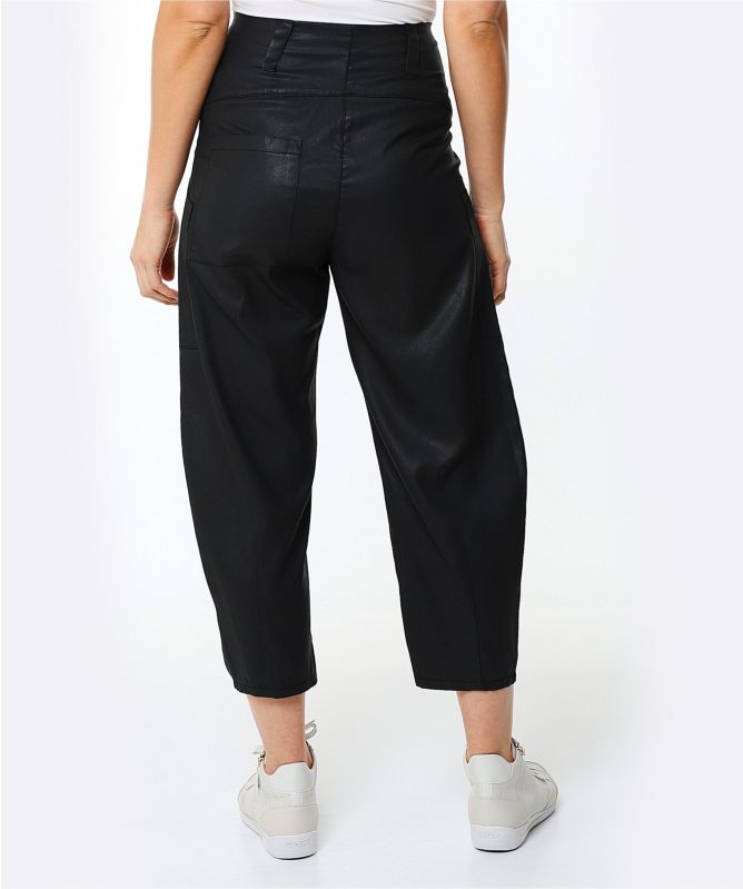 Lurdes Bergada Cropped Coated Pants