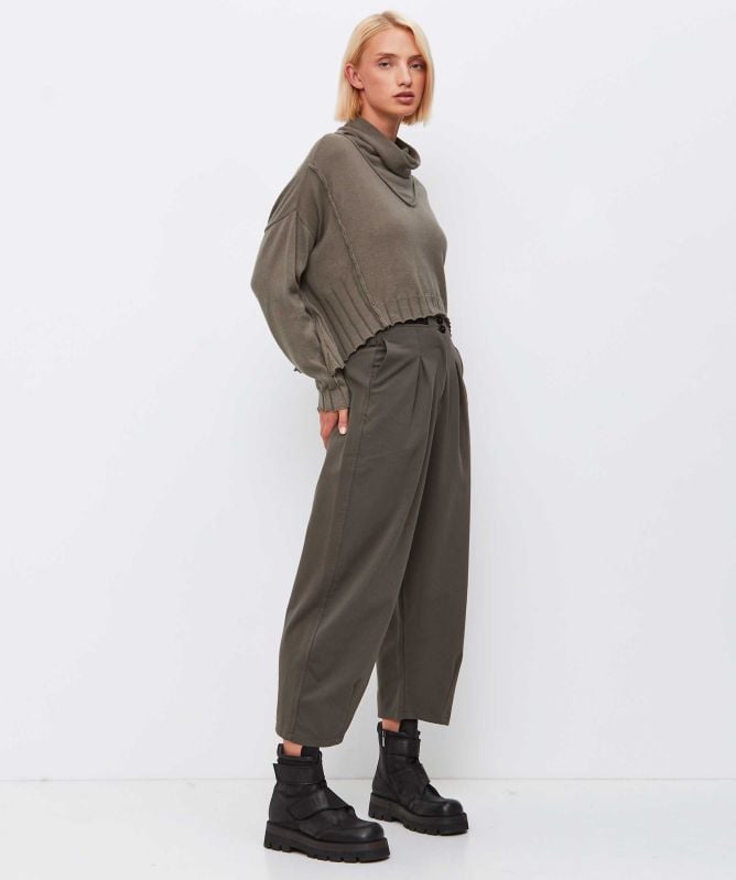 Lurdes Bergada Allana Cropped Jumper