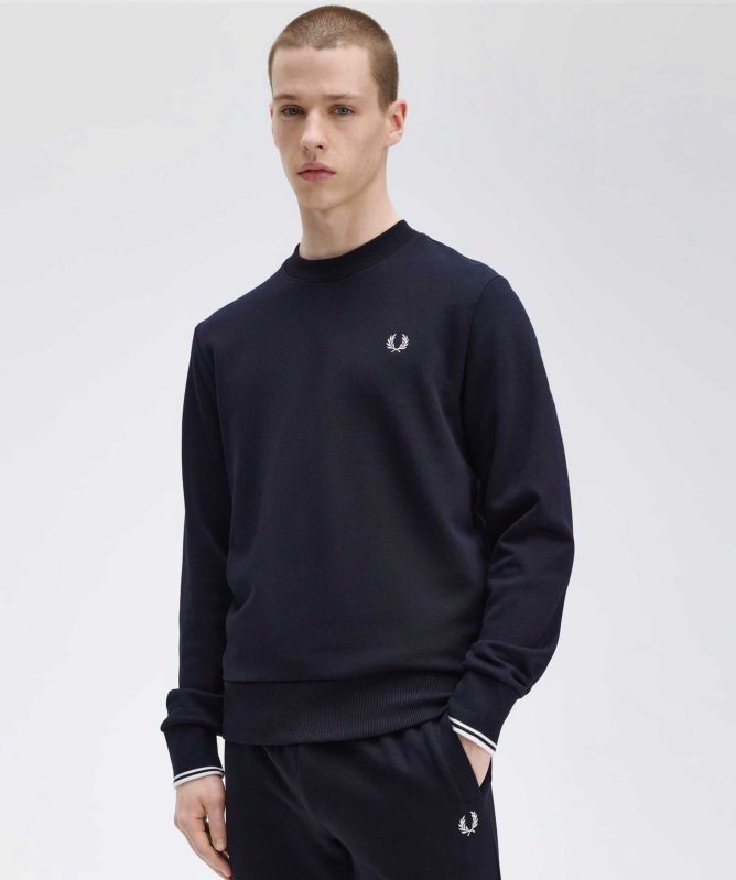 Fred Perry Crew Neck Sweatshirt