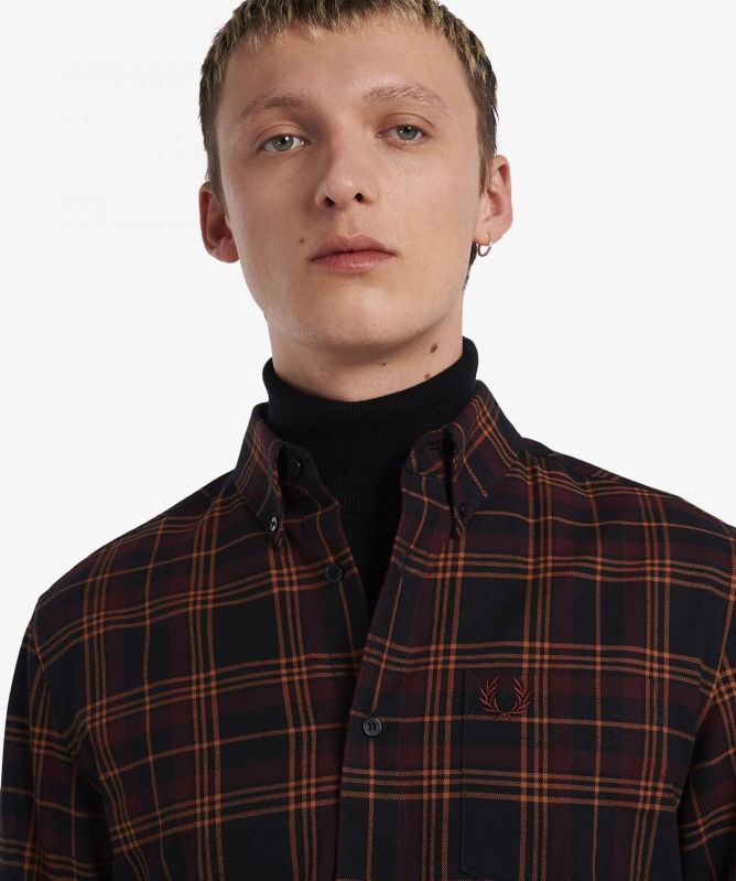 Fred Perry Brushed Twill Tartan Shirt