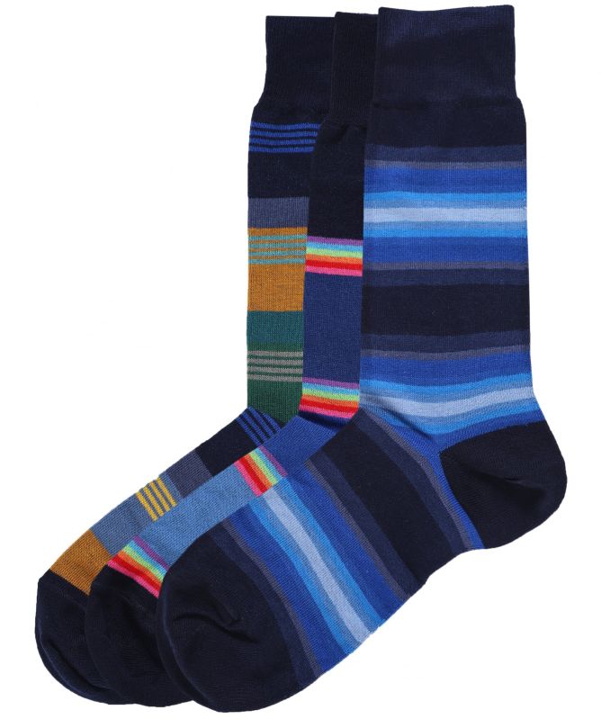 Paul Smith Striped Socks 3 Pack