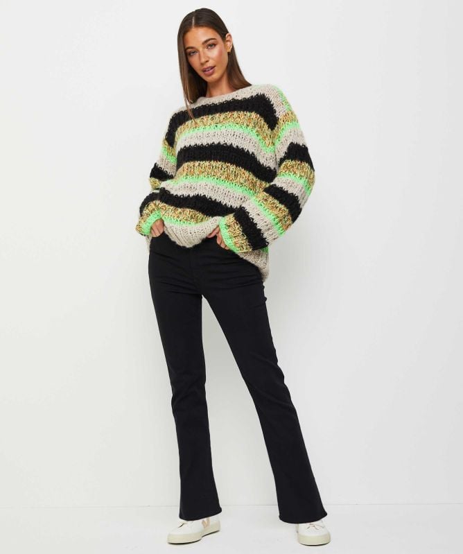 Replay Newluz Flared-Fit Bootcut Jeans