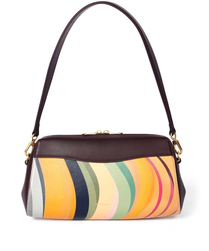 Paul Smith Bridget Swirl Leather Shoulder Bag