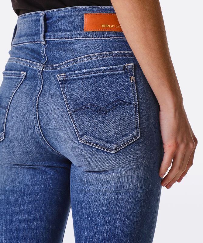 Replay Newluz Flare Fit Bootcut Jeans