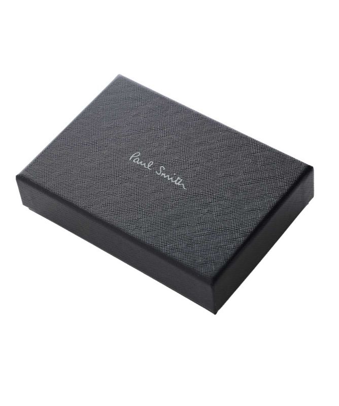 Paul Smith Leather Signature Stripe Card Wallet
