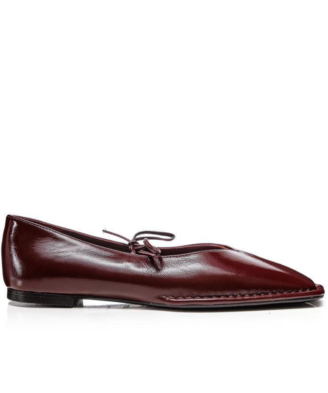ALOHAS Sway Leather Ballet Flats