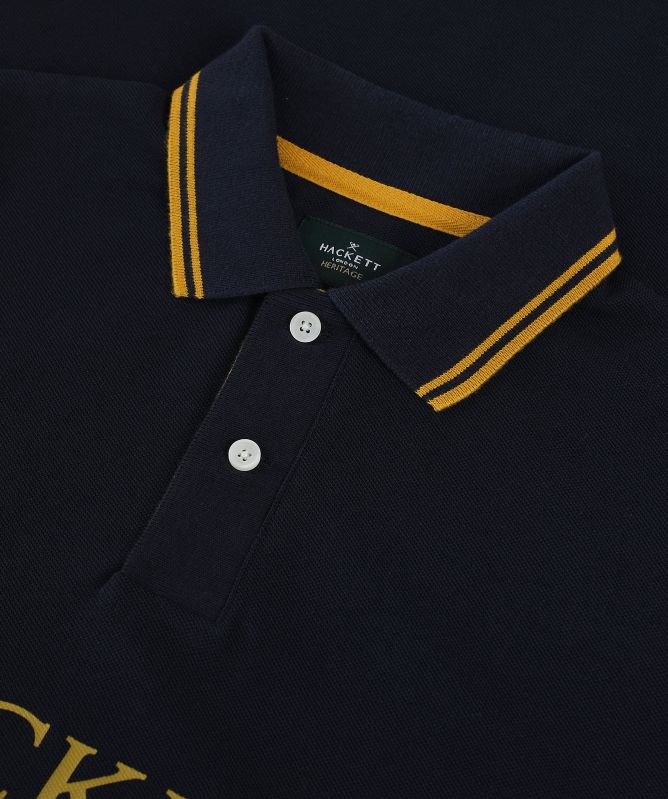 Hackett Classic Fit Heritage 1 Polo Shirt