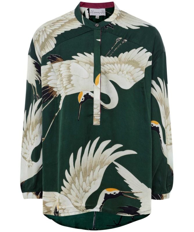 One Hundred Stars Stork Forest Darcy Shirt