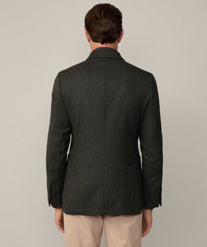 Hackett Wool Herringbone Blazer