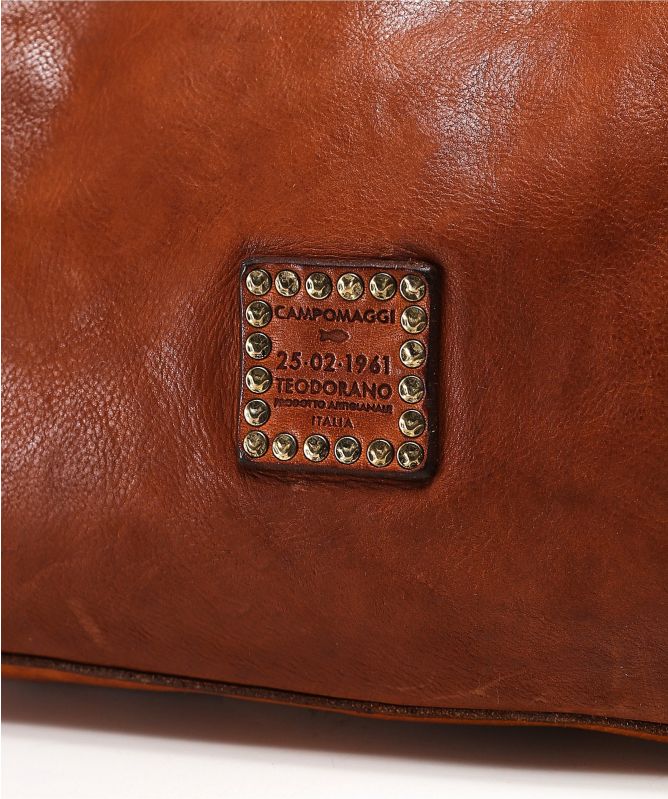 Campomaggi Embellished Leather Shopper Bag