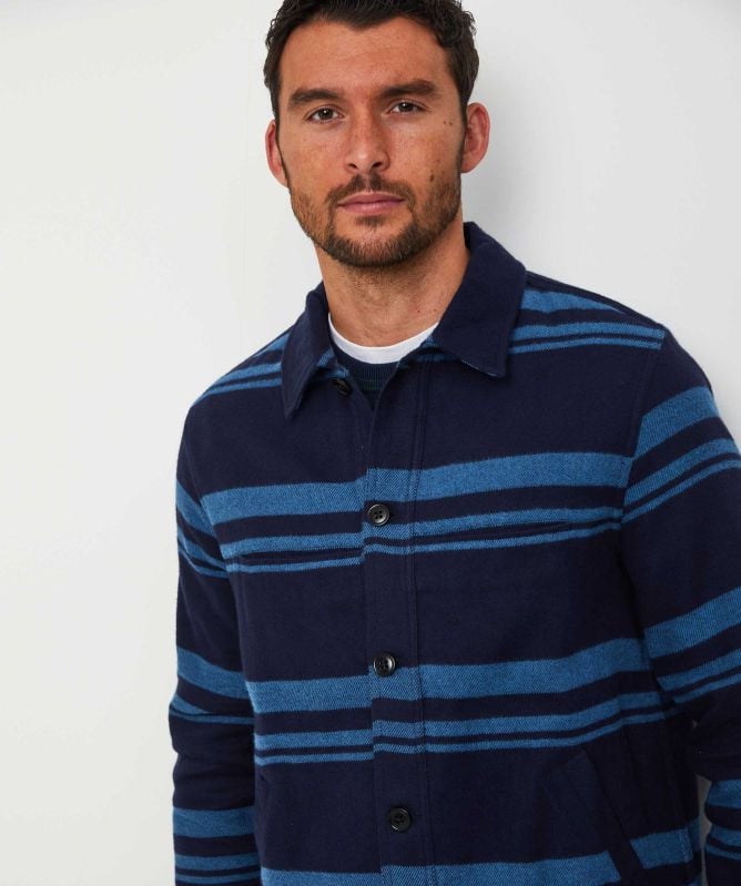 Paul Smith Striped Shirt Jacket