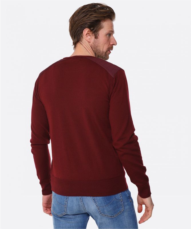 Belstaff Merino Crew Neck Kerrigan Sweater