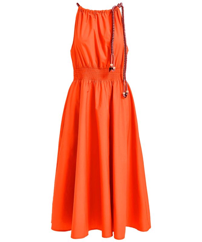 Essentiel Antwerp Fergie Halter Neck Midi Dress