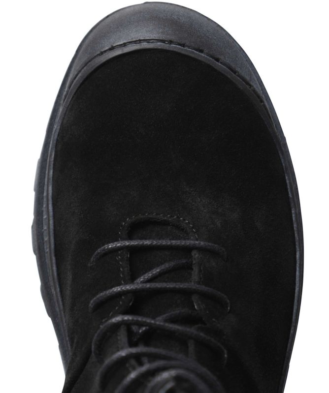 Lofina Lace Up Leather Boots