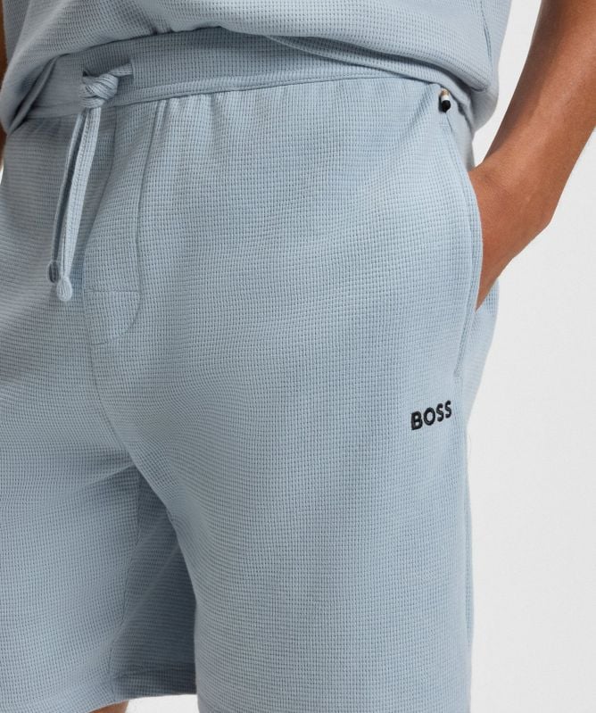 BOSS Waffle Pyjama Shorts