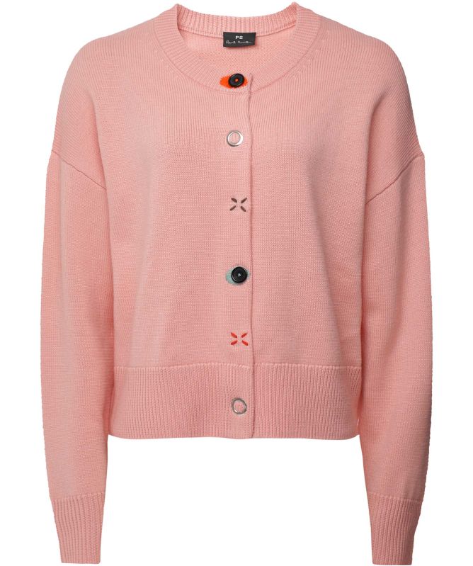 Paul Smith Wool Mixed Buttons Cardigan