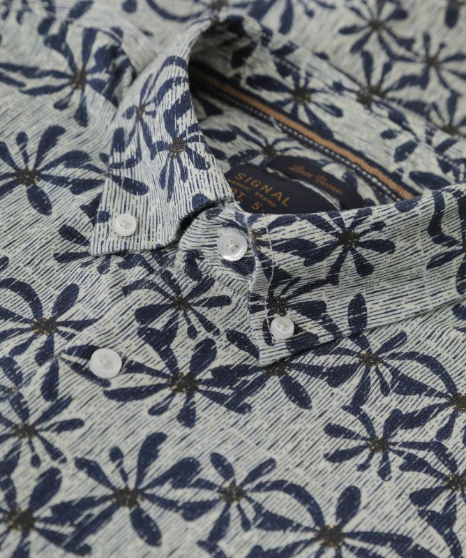 Signal Short-Sleeve Floral Shirt