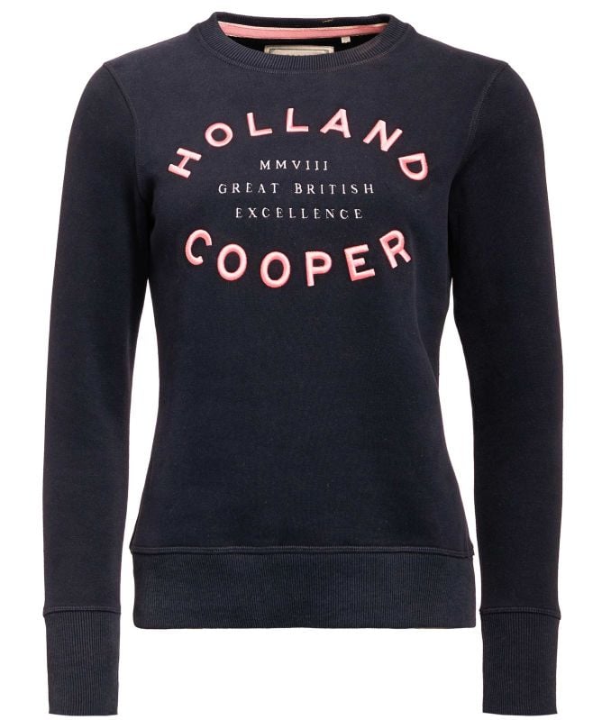 Holland Cooper Varsity Crew Sweatshirt