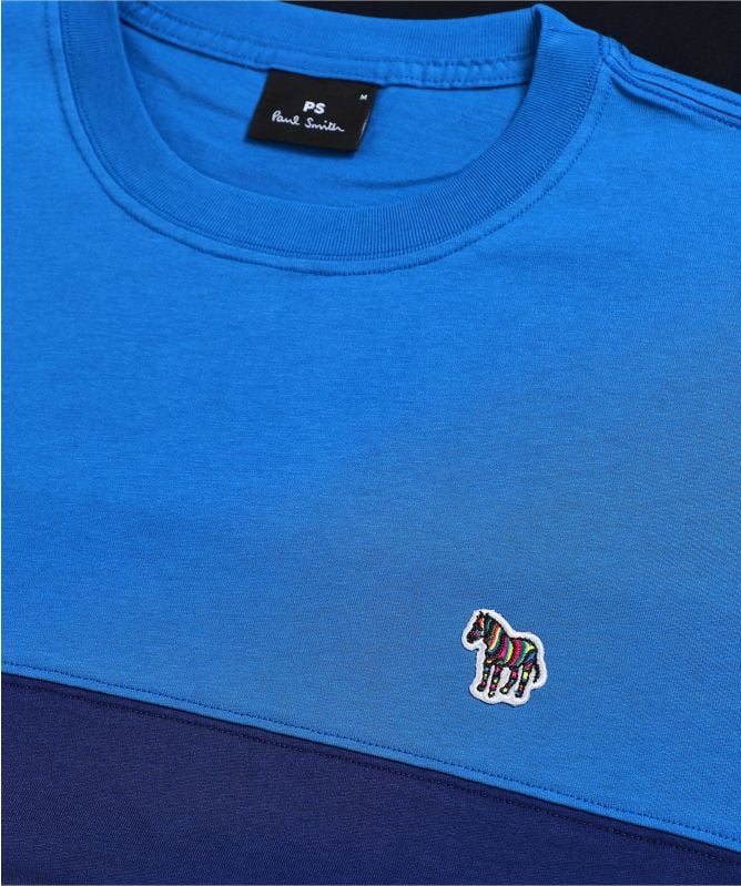 Paul Smith Colour Block Zebra T Shirt